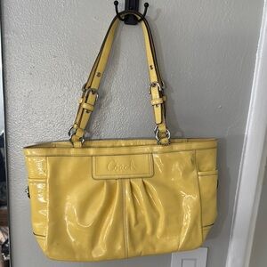 Coach Sunny Yellow Shoulder Bag
